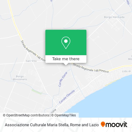 Associazione Culturale Maria Stella map
