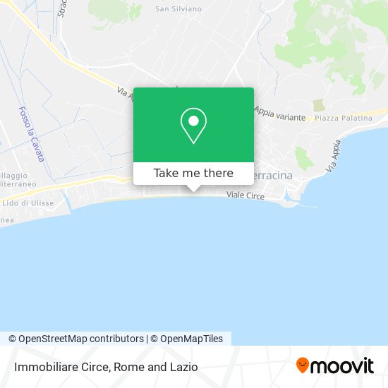 Immobiliare Circe map