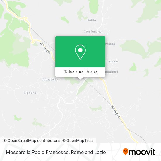 Moscarella Paolo Francesco map