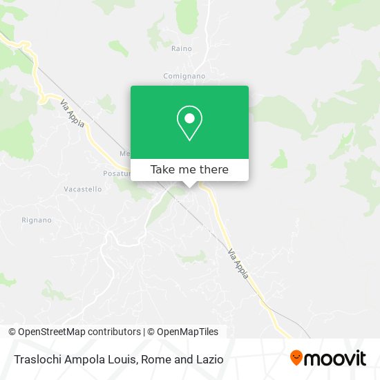 Traslochi Ampola Louis map