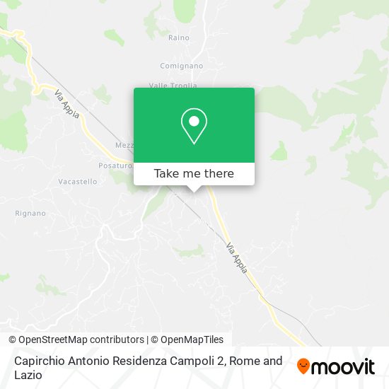 Capirchio Antonio Residenza Campoli 2 map