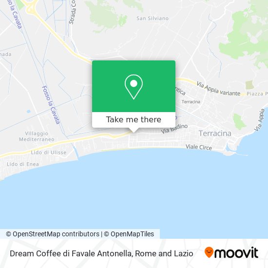 Dream Coffee di Favale Antonella map