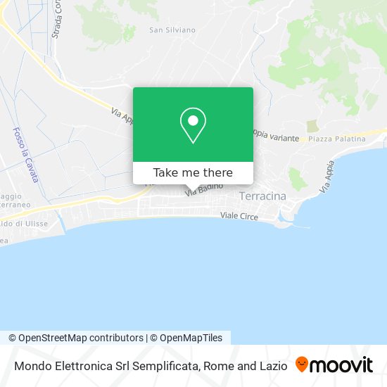 Mondo Elettronica Srl Semplificata map