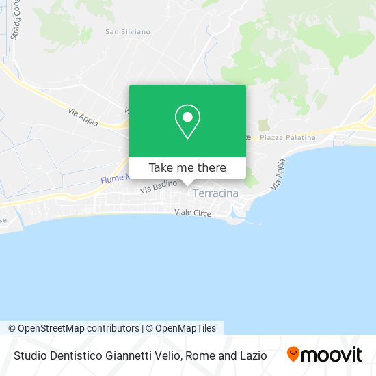 Studio Dentistico Giannetti Velio map