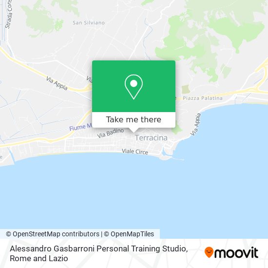 Alessandro Gasbarroni Personal Training Studio map