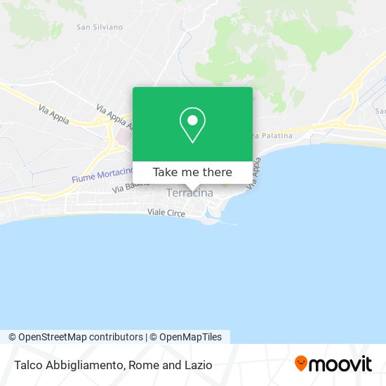 Talco Abbigliamento map