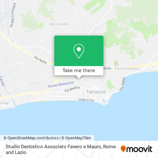 Favero and Mauro Associated Dental Studio map