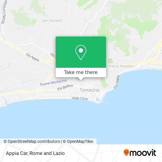 Appia Car map