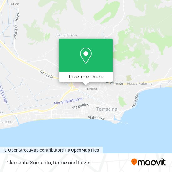 Clemente Samanta map