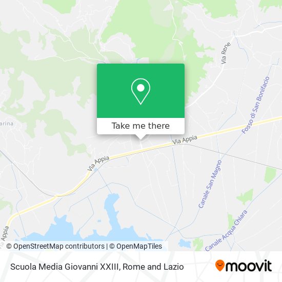 Scuola Media Giovanni XXIII map