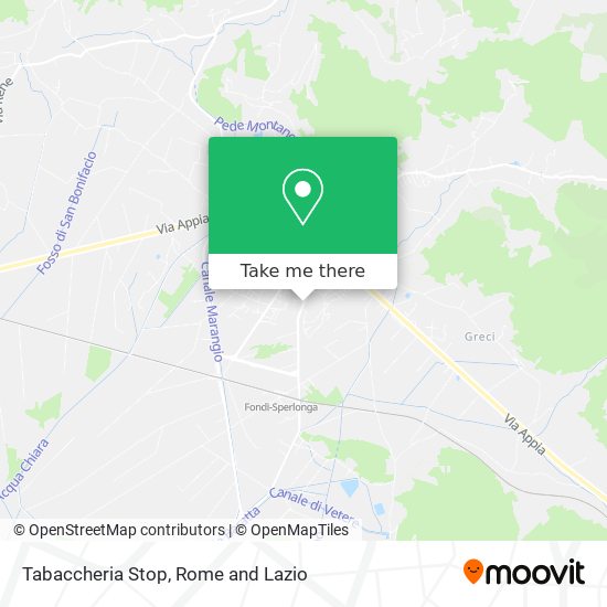 Tabaccheria Stop map