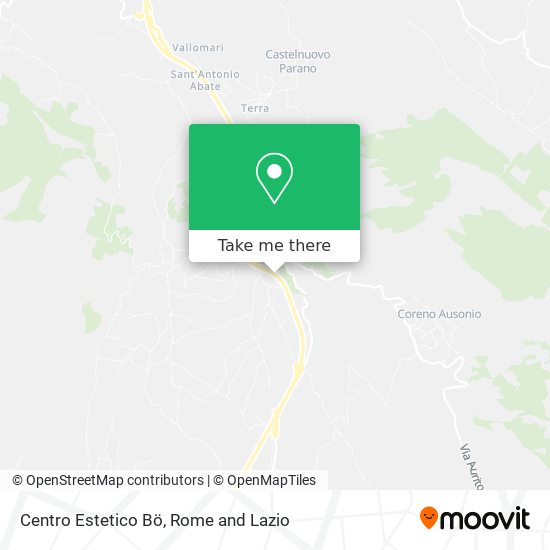 Centro Estetico Bö map