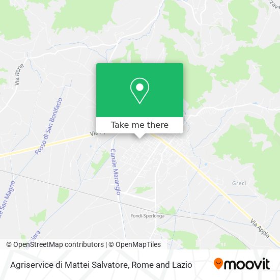 Agriservice di Mattei Salvatore map