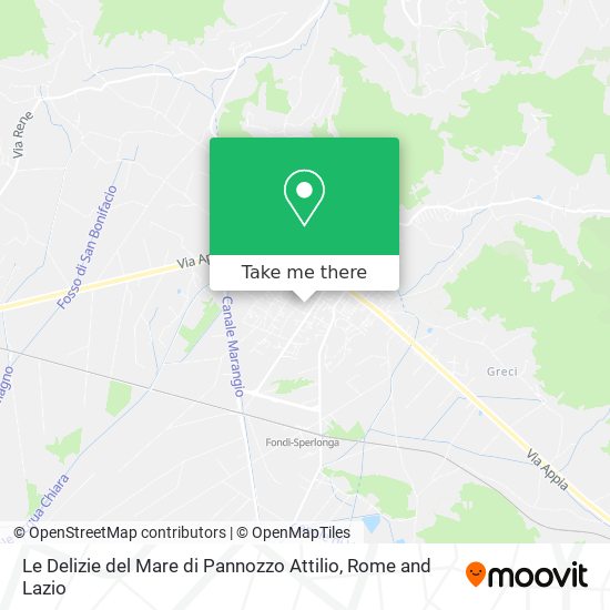 Le Delizie del Mare di Pannozzo Attilio map