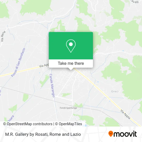 M.R. Gallery by Rosati map