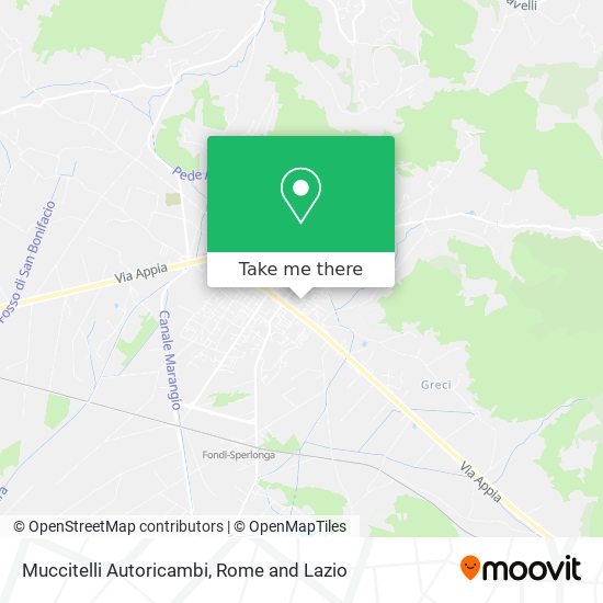 Muccitelli Autoricambi map