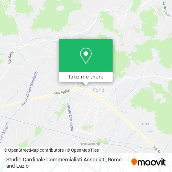Studio Cardinale Commercialisti Associati map