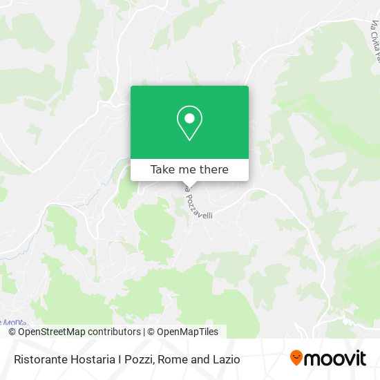 Ristorante Hostaria I Pozzi map