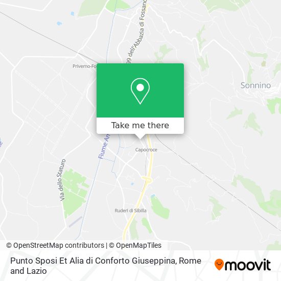 Punto Sposi Et Alia di Conforto Giuseppina map