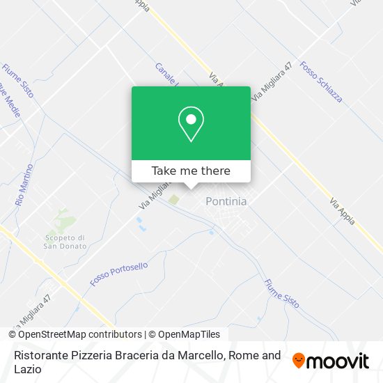 Ristorante Pizzeria Braceria da Marcello map