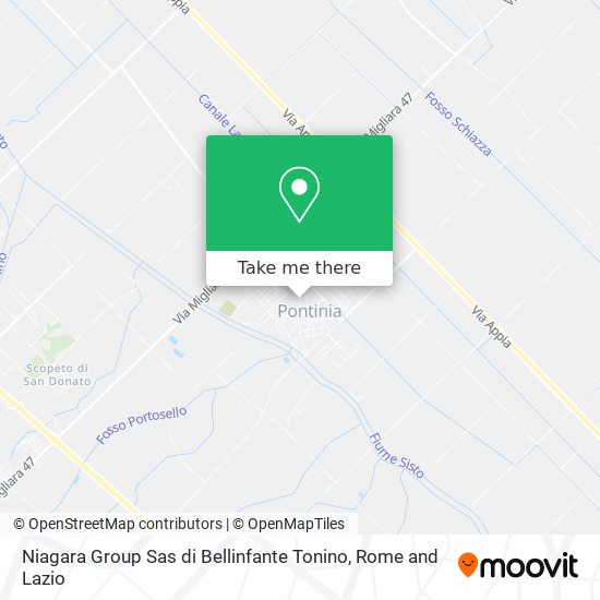 Niagara Group Sas di Bellinfante Tonino map