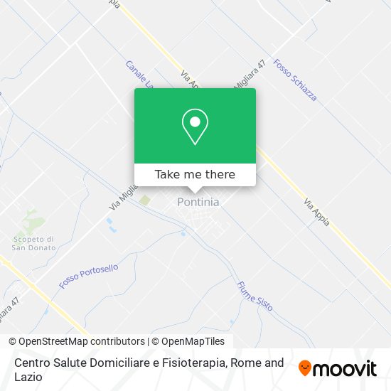 Centro Salute Domiciliare e Fisioterapia map