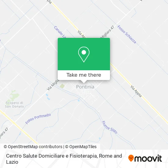 Centro Salute Domiciliare e Fisioterapia map