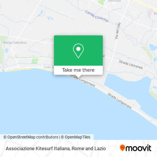 Associazione Kitesurf Italiana map