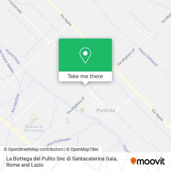 La Bottega del Pulito Snc di Santacaterina Gaia map