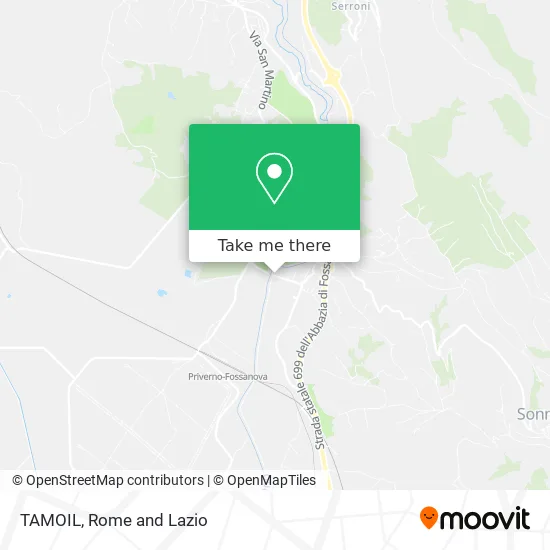 TAMOIL map