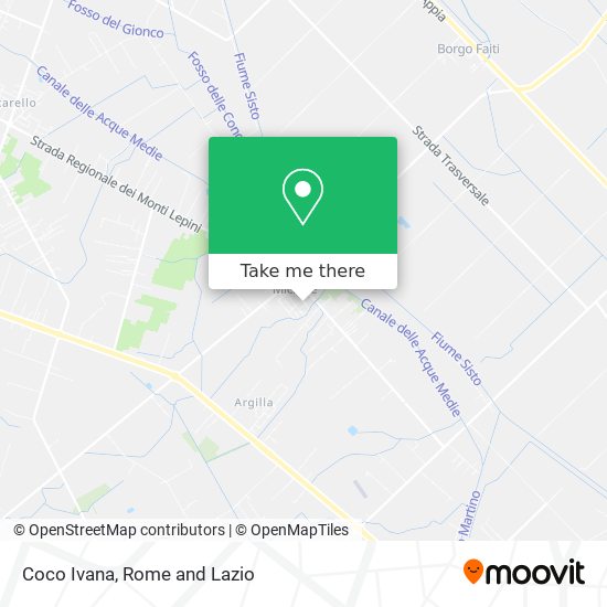 Coco Ivana map