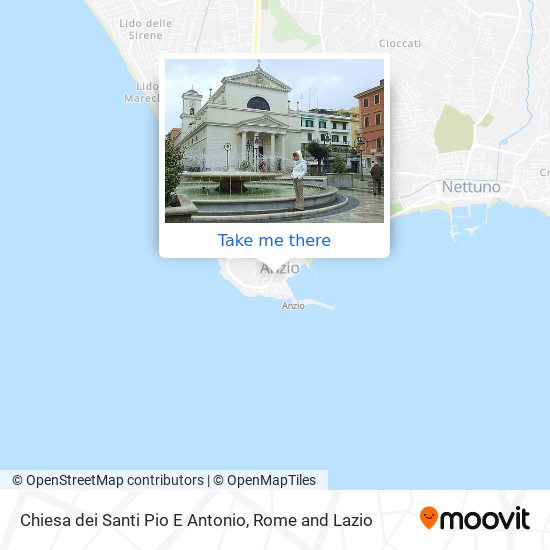 Chiesa dei Santi Pio E Antonio map