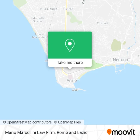 Mario Marcellini Law Firm map