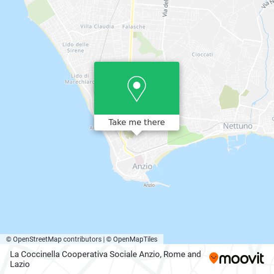 La Coccinella Cooperativa Sociale Anzio map