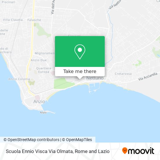 Scuola Ennio Visca Via Olmata map