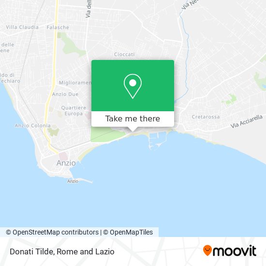 Donati Tilde map