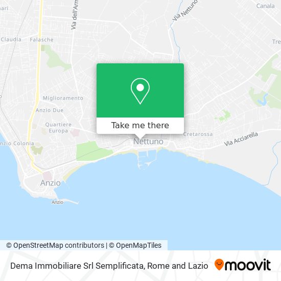 Dema Immobiliare Srl Semplificata map