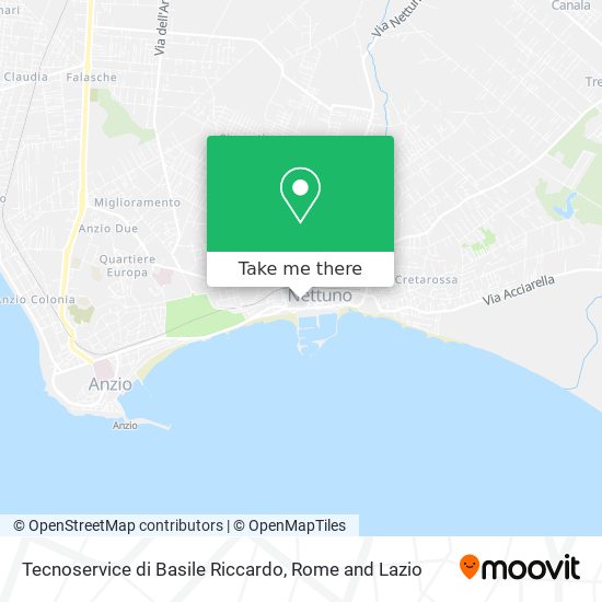 Tecnoservice di Basile Riccardo map