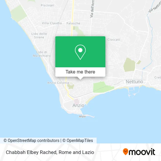 Chabbah Elbey Rached map