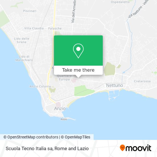 Scuola Tecno Italia sa map