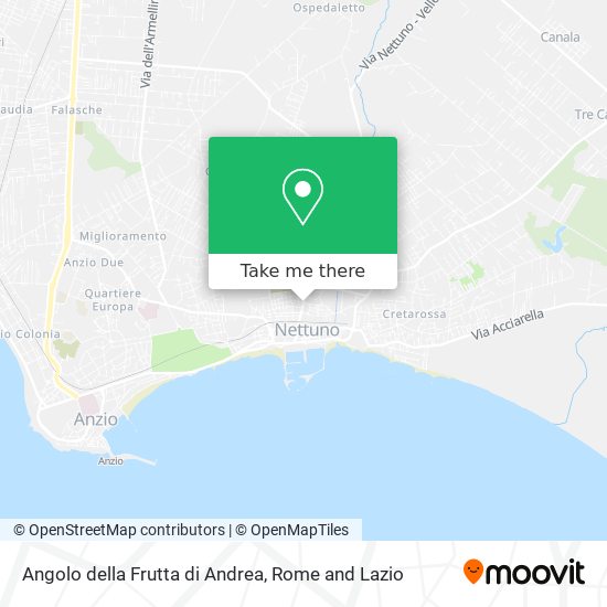 Angolo della Frutta di Andrea map