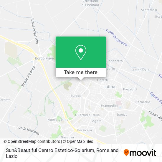Sun&Beautiful Centro Estetico-Solarium map
