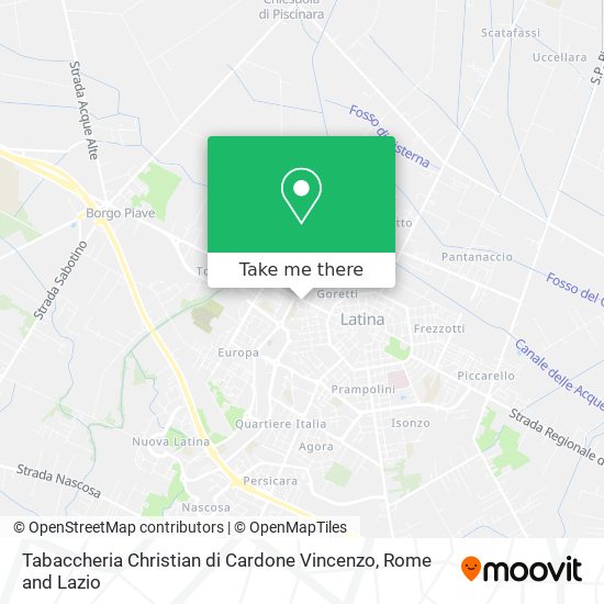 Tabaccheria Christian di Cardone Vincenzo map