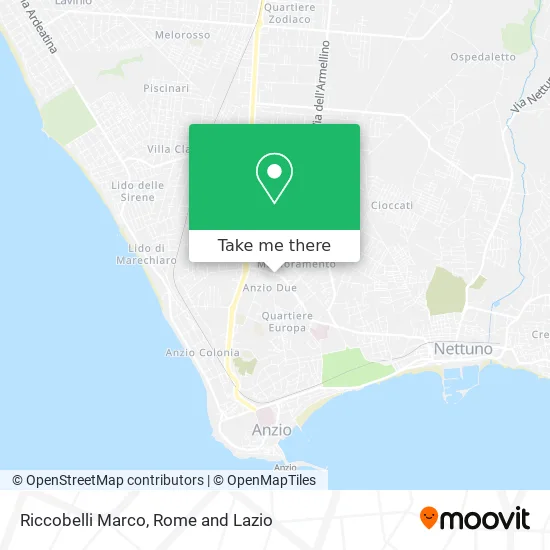 Riccobelli Marco map