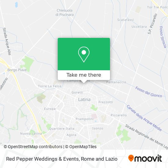 Red Pepper Weddings & Events map