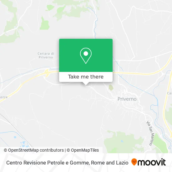 Petrole and Tires Service Center map
