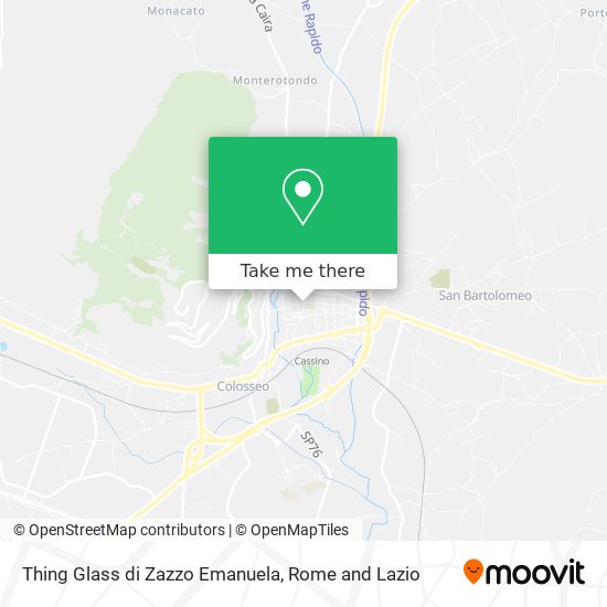 Thing Glass di Zazzo Emanuela map