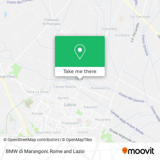 BMW di Marangoni map