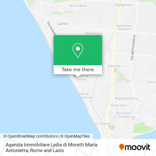 Agenzia Immobiliare Lydia di Moretti Maria Antonietta map