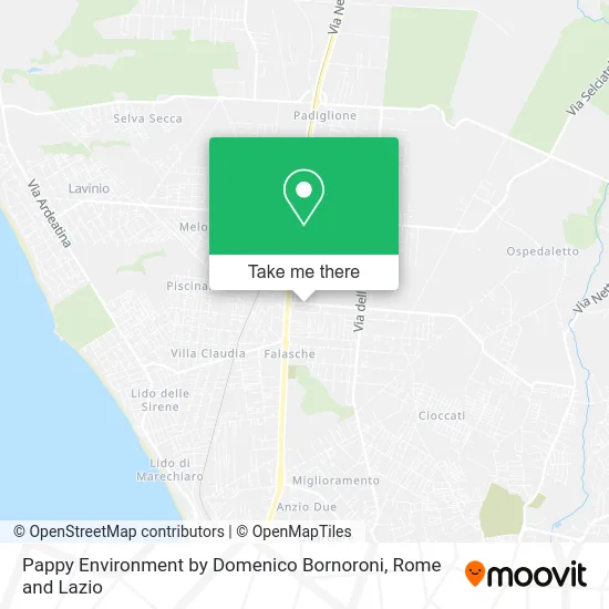 Pappy Environment by Domenico Bornoroni map